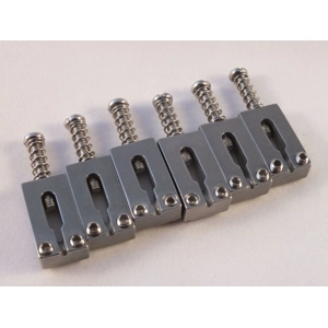 Stainless Steel Bridge Saddles for Telecaster Bridges 54mm spacing