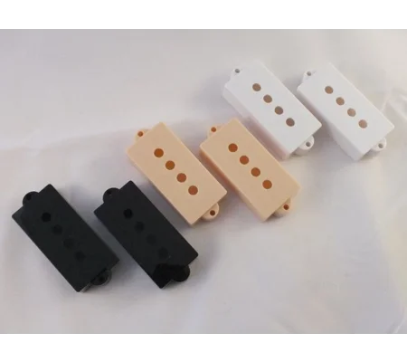 Pair of PICK UP COVERS in Black, Cream or White for Precision P Bass