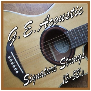 Acoustic Guitar Strings 12-52’s Light Gauge