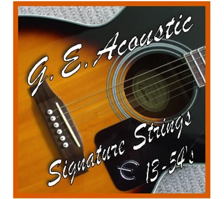 Acoustic Guitar Strings 13-54's Medium Gauge Phosphor Bronze