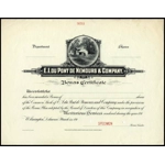 USA, E.I. du Pont de Nemours & Company, 1910's, SPECIMEN