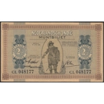 Netherlands Indies 2 1/2 gulden 1940 muntbiljet