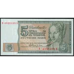 Germany, 5 Mark 1963, 1-7-1963, not issued - SOLD - SOLD - SOLD