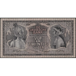 Netherlands Indies 25 gulden 1939 Javanese dancers - SOLD - SOLD - SOLD - SOLD