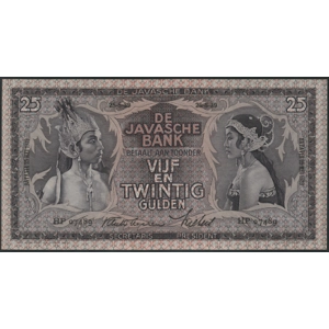 Netherlands Indies 25 gulden 1939 Javanese dancers - SOLD - SOLD - SOLD - SOLD