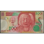 Indonesia test note 2001 Affandi by Perum Peruri