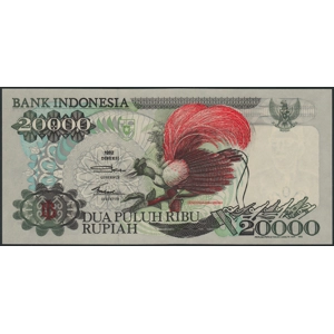 Indonesia 20.000 rupiah 1992