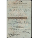 Fully drawn and cancelled L/C of the Nederlandsche Bank voor Zuid-Afrika - SOL..