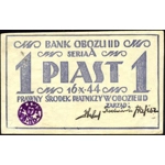 Germany 1 Piast, Grossborn POW Camp, Oflag II-D, 16 October 1944.