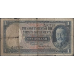 Straits Settlements 1 dollar 1931