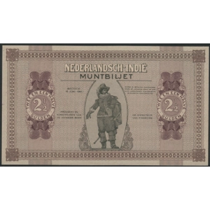 Netherlands Indies 2 1/2 gulden 1940 muntbiljet - Color Trial - SOLD - SOLD - SOLD - SOLD