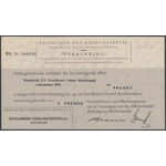 Raad voor het Rechtsherstel - entry application, 1944 - 1967 for Jews to get 9..
