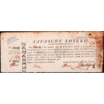 Netherlands Indies 1/4 lot in the first state lottery 