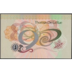 Promotional Note issued by Security Printers Thomas De la Rue