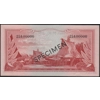 Indonesia 25 rupiah 1957 SPECIMEN - SOLD - SOLD - SOLD - SOLD