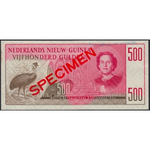New Guinea 500 gulden 1954 SPECIMEN