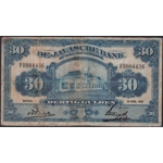 Netherlands Indies 30 gulden 1920