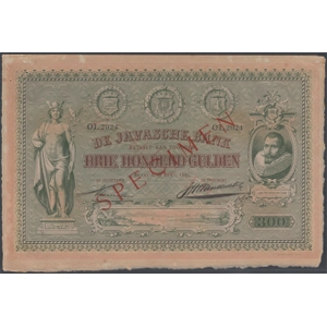 Netherlands Indies 300 gulden 1901 - SOLD - SOLD - SOLD - SOLD