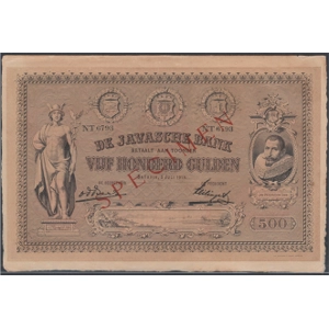 Netherlands Indies 500 gulden 1919 - SOLD -  SOLD - SOLD - SOLD