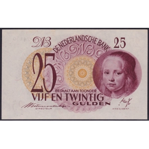 Netherlands 25 gulden 1945