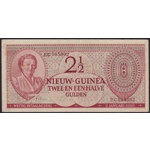 Netherlands New Guinea 2 1/2 gulden 1950