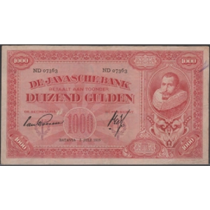 Netherlands Indies 1000 gulden 1926 - SOLD - SOLD - SOLD