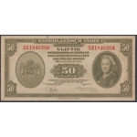Netherlands Indies 50 Gulden 1943 NICA