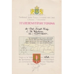 Tevredenheidsbetuiging 7 december divisie Ned. Indië 1949