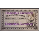 Netherlands Indies 50 gulden 1926 COEN II design drawing photograph