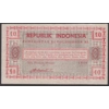 Indonesia PRRI 10 Rupiah 1958 SOLD - SOLD - SOLD - SOLD