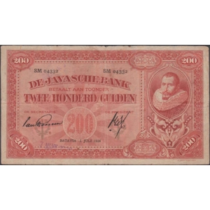 Netherlands Indies 200 gulden 1926 - SOLD - SOLD - SOLD - SOLD