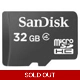 32GB Sandisk Micro SDHC Class 4 Memory Card for ..