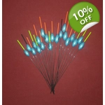 'MATCH RANGE' CLEARANCE x 20 Pole Floats (SRG022)