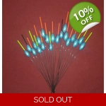 'MATCH RANGE' CLEARANCE x 20 Pole Floats (SRG022)