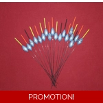 'MATCH RANGE' CLEARANCE x 18 Pole Floats (SRG022)