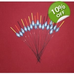 'MATCH RANGE' CLEARANCE x 18 Pole Floats (SRG022)