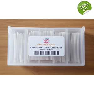 SRG Pole Floats Box of Assorted Pole Float Silicone