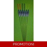 SRG002 Pack of 6 High Quality Pole Floats Chianti Fiberglass Stem Various Size..