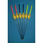 SRG013 Pack of 6 High Quality Pole Floats Diamond Margin Fiberglass Stem Vario..