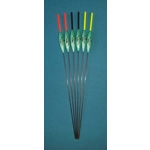 SRG004 Pack of 6 High Quality Pole Floats Chianti Carbon Stem Various Sizes Av..