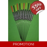 High Quality Individual Pole Floats SRG009 Pencil Carbon Stem Various Sizes Av..