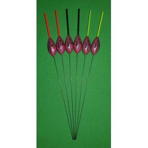 High Quality Individual Pole Floats SRG015 Extra Stable Wire Stem Various Sizes Available