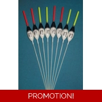 8 x Assorted Pole Floats Pack B