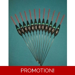 12 x Assorted Pole Floats Pack 316R12