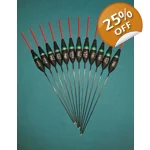 12 x Assorted Pole Floats Pack 316R12