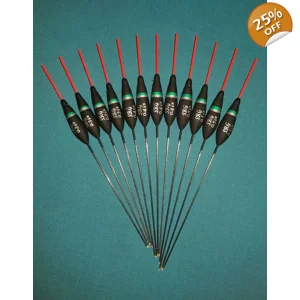 12 x Assorted Pole Floats Pack 316R12