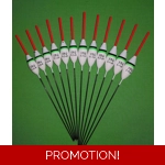 12 x Assorted Pole Floats Pack 314R12