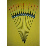 12 x Assorted Pole Floats Pack 320M12