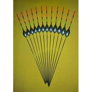 12 x Assorted Pole Floats Pack 320M12