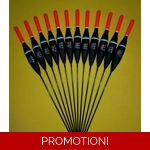 12 x Assorted Pole Floats Pack 325R12